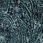 Visconti Teal Blue Chenille Throw Pillow 12x20, Complete with Pillow Insert