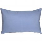 Sunbrella Air Blue 12x19 Outdoor Pillow, Complete with Pillow Insert