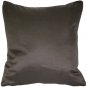 Hygge Nordic Red and Gray Chunky Knit Pillow, Complete with Pillow Insert