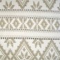 Malmo Cream Diamond Throw Pillow 17x17, Complete with Pillow Insert