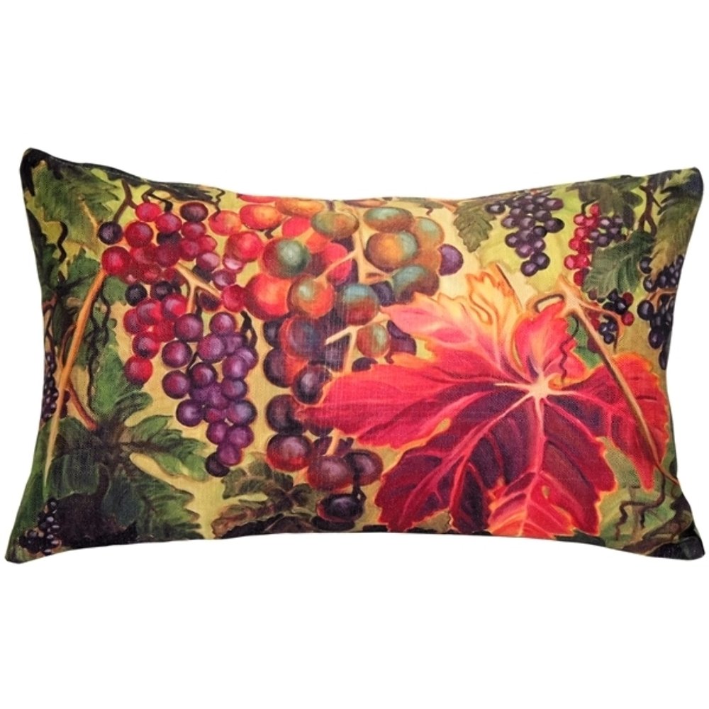 Summer Vine 12x20 Throw Pillow, Complete with Pillow Insert