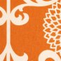 Waverly Fun Floret Citrus Orange 20x20 Throw Pillow, Complete with Pillow Insert