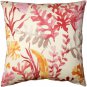 Sea Garden Pink Throw Pillow 20X20, Complete with Pillow Insert