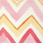 Pacifico Stripes Pink Throw Pillow 20X20, Complete with Pillow Insert