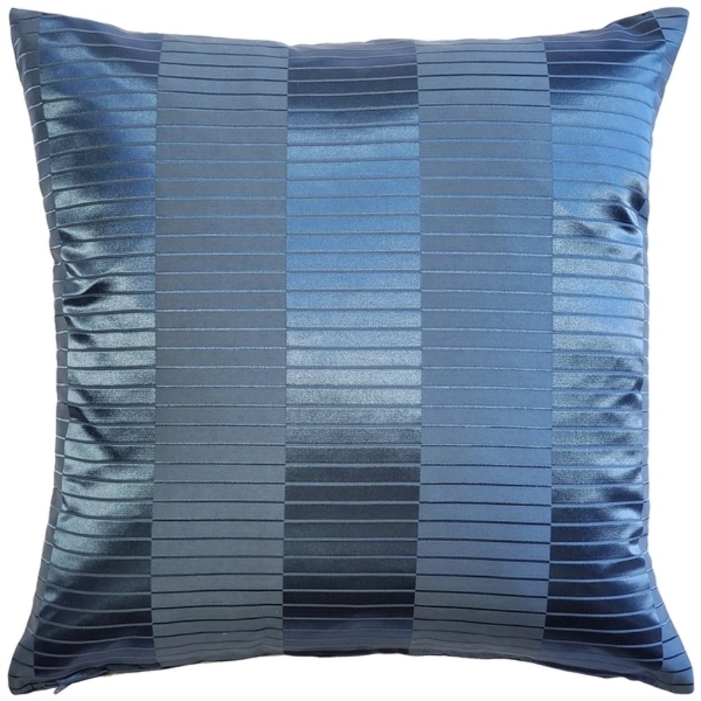 Pinctada Pearl Sea Blue Throw Pillow 19x19, Complete with Pillow Insert