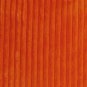 Wide Wale Corduroy 18x18 Dark Orange Throw Pillow, Complete with Pillow Insert