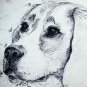Beagle 17x17 Dog Pillow, Complete with Pillow Insert