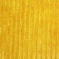 Wide Wale Corduroy 22x22 Yellow Throw Pillow, Complete with Pillow Insert