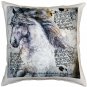 The Love of Horses Stallion 17x17 Throw Pillow, Complete with Pillow Insert