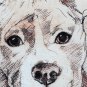 Pit Bull 17x17 Dog Pillow, Complete with Pillow Insert