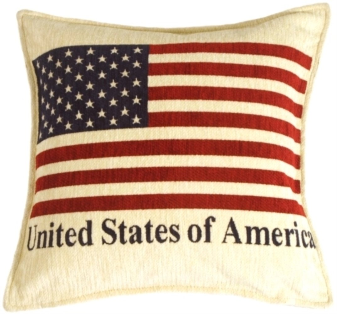 Patriotic Pillow, Complete with Pillow Insert