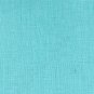 Tuscany Linen Turquoise Throw Pillow 17x17, Complete with Pillow Insert