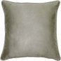 Sedona Microsuede Sage Gray Throw Pillow 20x20, Complete with Pillow Insert