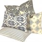 Medallion Handprint Lake 12X20 Throw Pillow, Complete with Pillow Insert