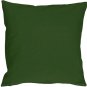 Caravan Cotton Forest Green 23x23 Throw Pillow, Complete with Pillow Insert