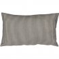 Ticking Stripe Wedgewood Blue 12x19 Throw Pillow, Complete with Pillow Insert