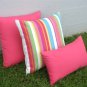 Waverly Sunburst Petunia 20x20 Outdoor Throw Pillow, Complete with Pillow Insert