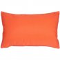Sunbrella Melon 12x19 Outdoor Pillow, Complete with Pillow Insert