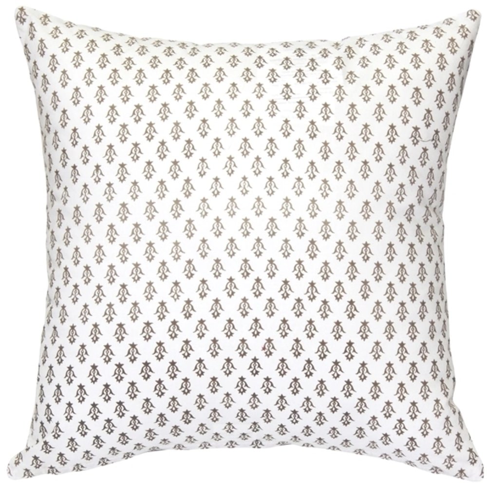 Cumbria Moors Cotton Throw Pillow 16x16, Complete with Pillow Insert
