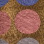 Multicolor Spheres Blue Pillow, Complete with Pillow Insert