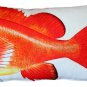 Rockfish Fish Pillow 12x19, Complete with Pillow Insert