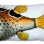 Porcupinefish Fish Pillow 12x19, Complete with Pillow Insert