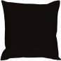 Caravan Cotton Black 20x20 Throw Pillow, Complete with Pillow Insert