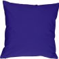 Caravan Cotton Royal Blue 20x20 Throw Pillow, Complete with Pillow Insert