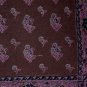 Somerset Downs Purple Cotton Throw Pillow 16x16, Complete with Pillow Insert