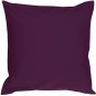 Caravan Cotton Purple 16x16 Throw Pillow, Complete with Pillow Insert