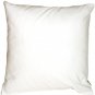 Caravan Cotton White 16x16 Throw Pillow, Complete with Pillow Insert