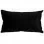 Art Deco Textured VelvetStripes Throw pillow 12x20, Complete with Pillow Insert