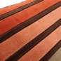 Canyon Stripes Textured Velvet Throw Pillow 12x20