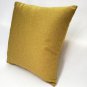 Rio Grande Ochre Gold Throw Pillow 20x20, Complete with Pillow Insert