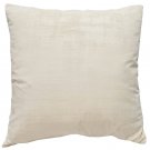 Alabaster Stucco Cream Throw Pillow 20x20, Complete with Pillow Insert