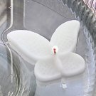 8 white Floating Butterfly Wedding Party Candles candle