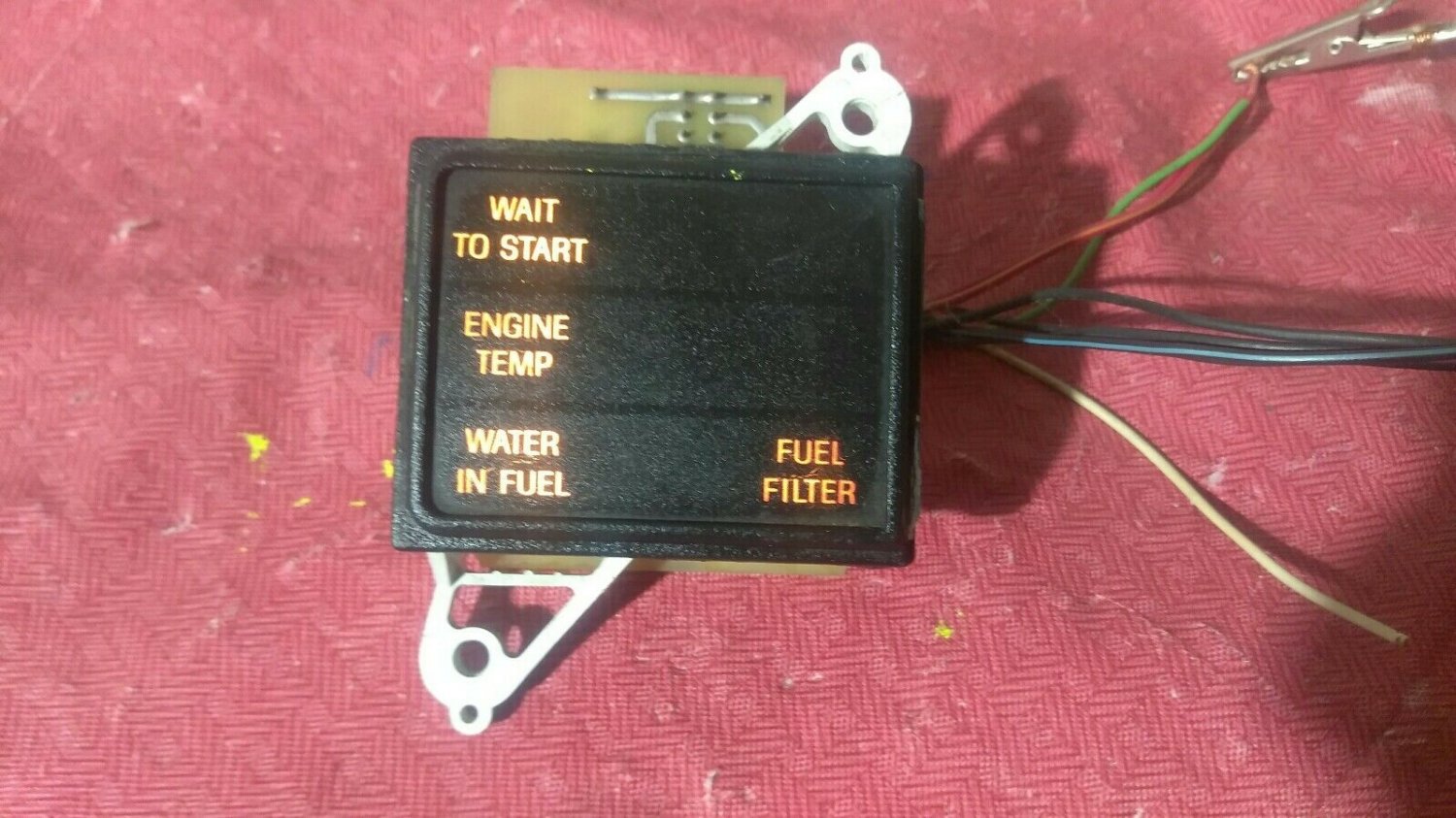 9297 F250 F350 F450 7.3L DIESEL WAIT TO START WARNING DISPLAY F2TB