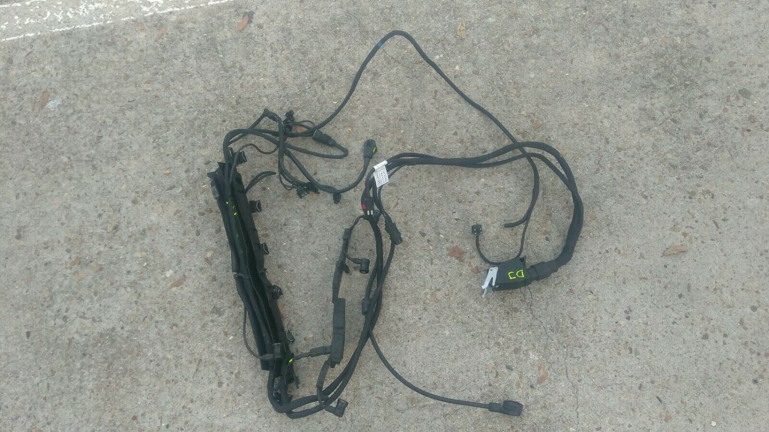 93-95 MERCEDES E320 300E 300TE 300CE ENGINE WIRING HARNESS 1244405632