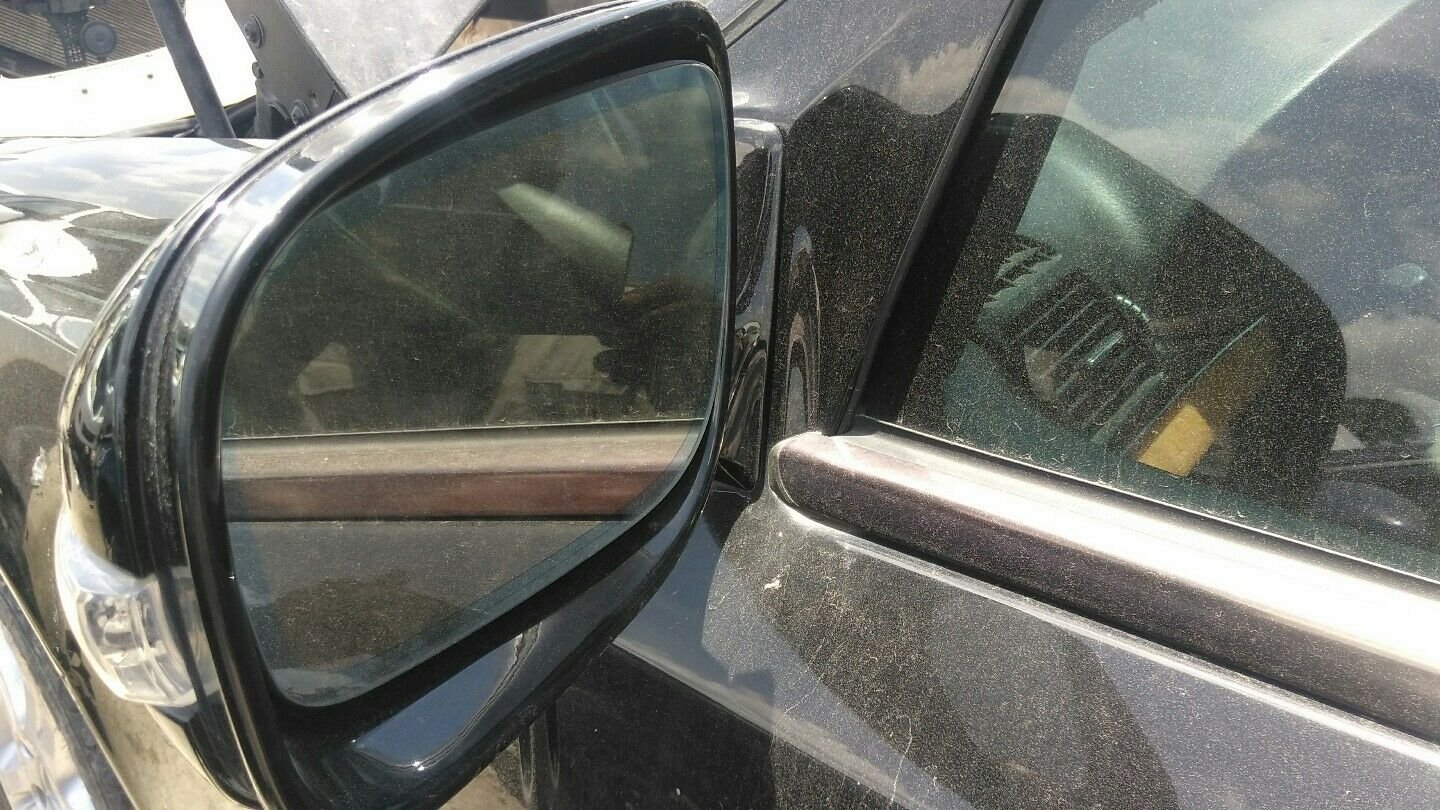 2007-2009 MERCEDES E550 DRIVER LEFT SIDE DOOR REAR VIE MIRROR BLACK