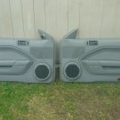 05-09 FORD MUSTANG 2DR COUPE DRIVER LH PASSENGER RH DOOR PANELS  GREY