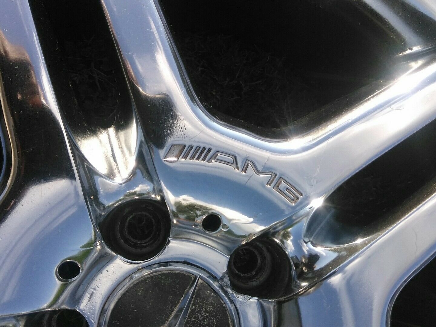 03-06 MERCEDES BENZ S500 S430 CL500 18' CHROME AMG WHEELS OEM 9jx18 EH2 ...
