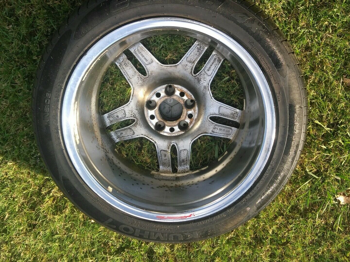 03-06 MERCEDES BENZ S500 S430 CL500 18' CHROME AMG WHEELS OEM 9jx18 EH2 ...