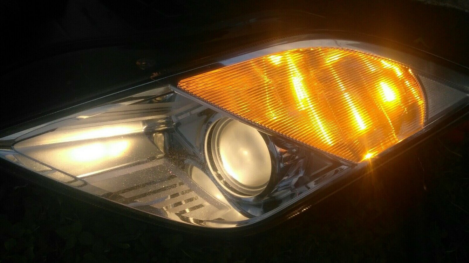 2010 2011 MERCURY MILAN DRIVER LEFT HALOGEN HEADLIGHT HEAD LAMP 10 11 OEM