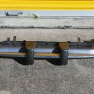 97 98 99 00 JAGUAR XK8 FRONT BUMPER COVER REINFORCEMENT SUPPORT SHOCKS CHROME