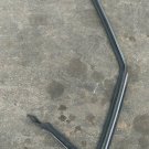 79-80 DATSUN 280ZX DRIVER LEFT   EXTERIOR DOOR CHROME MOULDING W/WEATHER STRIP