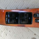 LEXUS RX300 DRIVER LEFT FRONT MASTER POWER WINDOW SWITCH W/ WOOD GRAIN BEZEL