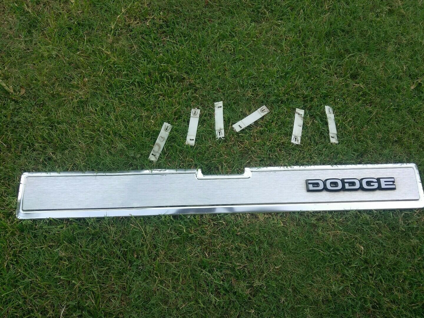1989 DODGE PICKUP TAILGATE FINISHED TRIM PANEL