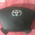 07-09 TOYOTA TUNDRA DRIVER LEFT STEERING WHEEL AIRBAG W/O AUDIO CONTROL BLACK