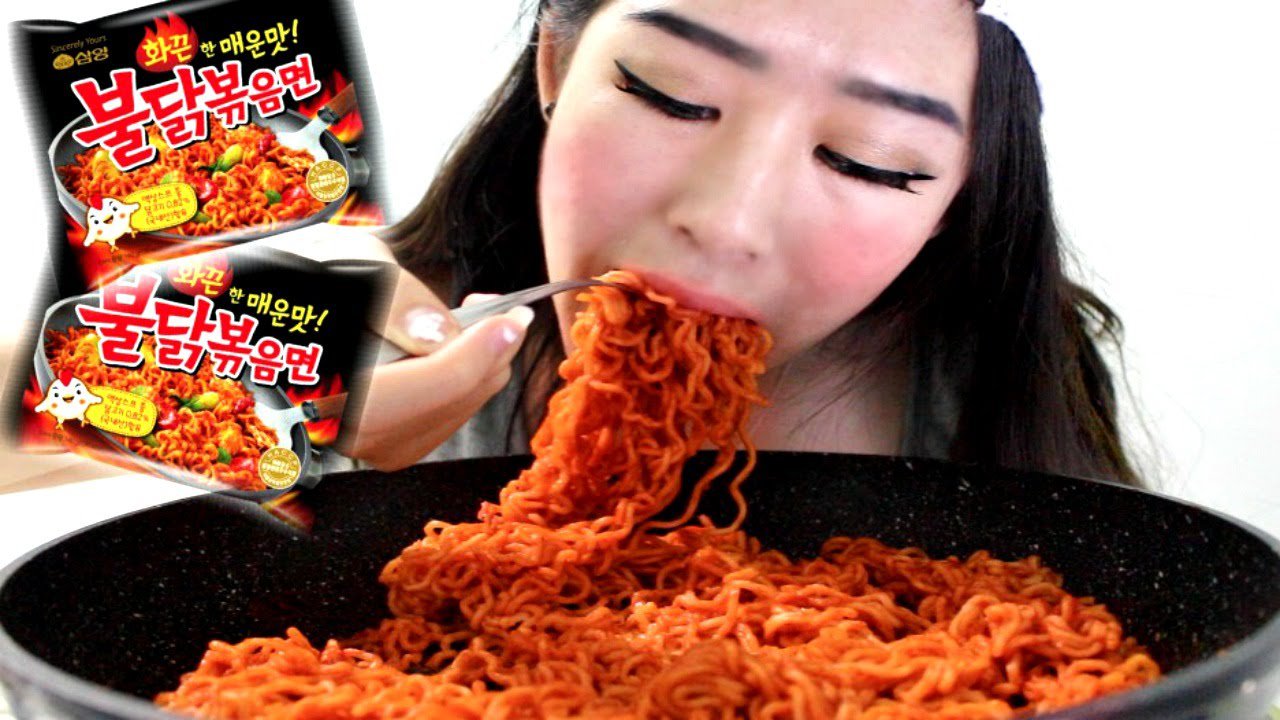 Samyang Korean Fire Noodle Challenge Extremely Spicy Hot Chicken Flavor