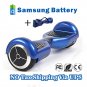Self Balancing 2 Wheels Hover Board Electric Scooter Skateboard Blue